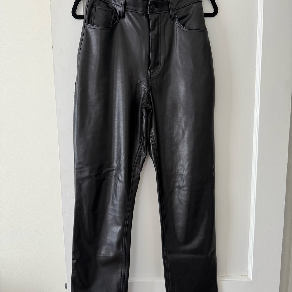 Abercrombie & Fitch Vegan Leather Pants - Curve Love